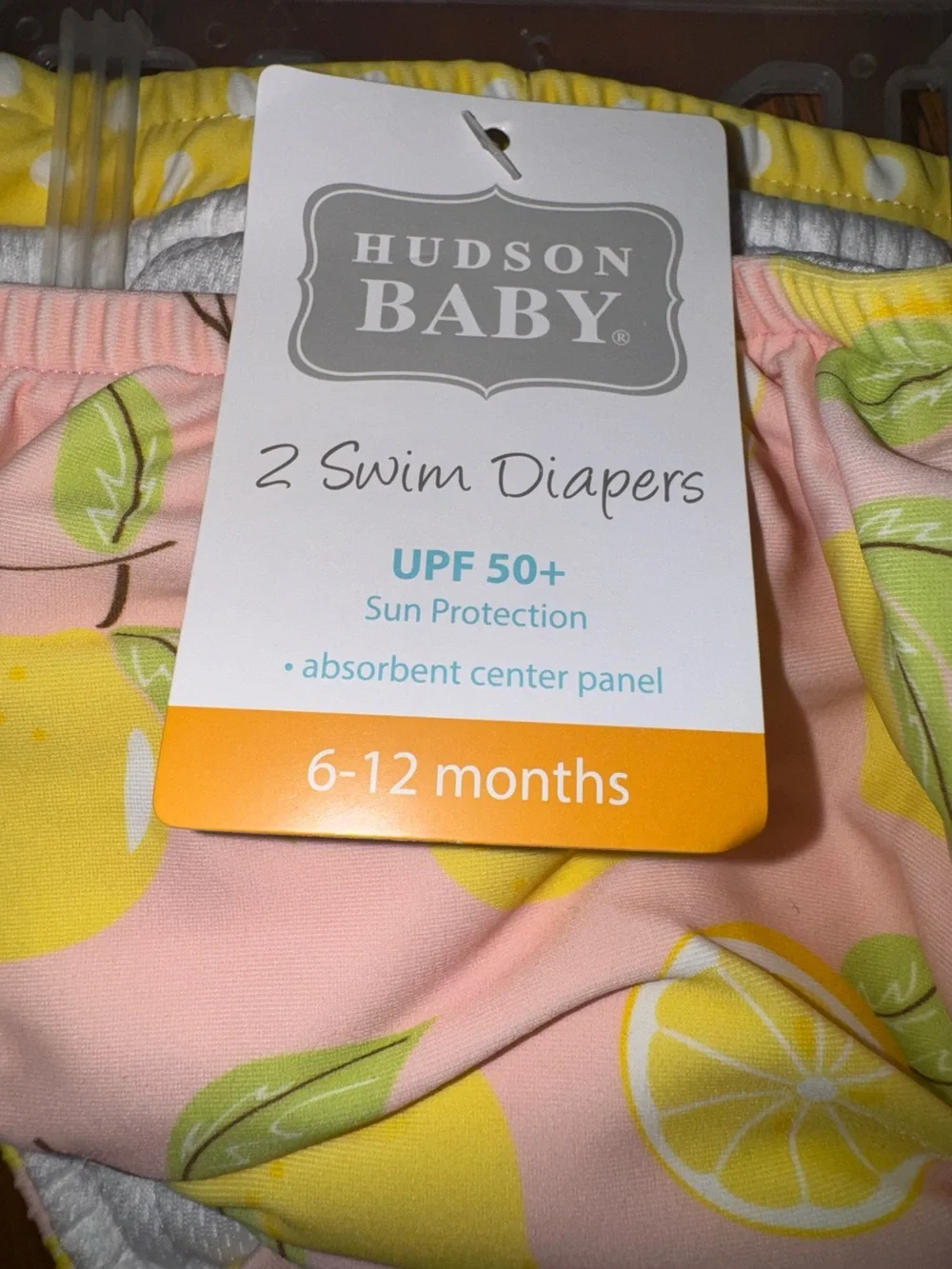 Hudson Baby Swim Diapers (6-12M) NWT